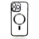 Чохол-накладка BeCover TPU Chrome Case MagSafe для Apple iPhone 16 Pro Max Black (712085)