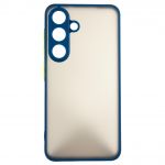 Чохол-накладка Dengos Matt для Samsung Galaxy S25 SM-S931 Blue (DG-TPU-MATT-162)