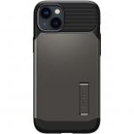 Чохол-накладка Spigen Slim Armor with MagFit для Apple iPhone 14 Gunmetal (ACS04685)