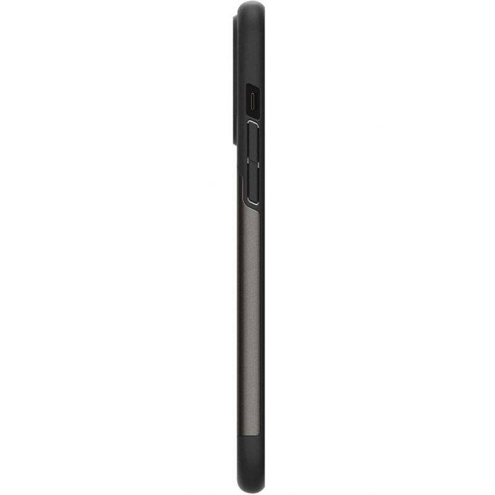 Чохол-накладка Spigen Slim Armor with MagFit для Apple iPhone 14 Pro Max Gunmetal (ACS04646)