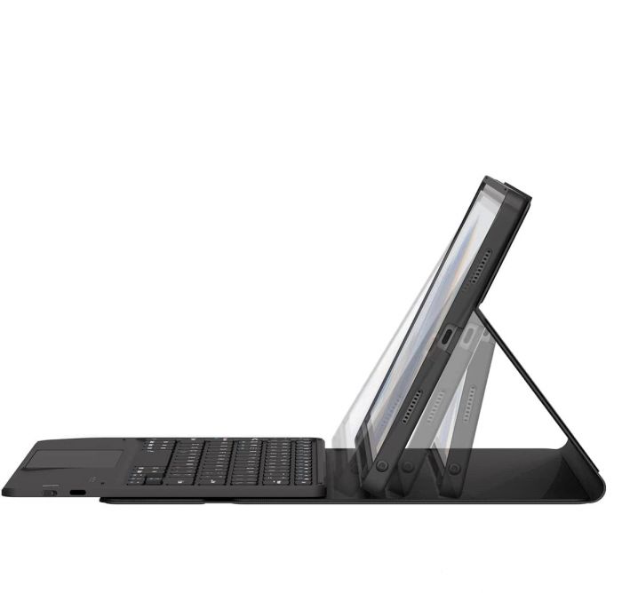 Чохол з бездротовою клавіатурою (TouchPad) BeCover для Samsung Galaxy Tab S6 Lite 10.4 SM-P610/SM-P613/SM-P615/SM-P619 Black (712361)