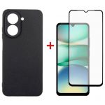Чохол-накладка Dengos для Xiaomi Redmi A5 Black Full Glue (DG-KM-152) + захисне скло
