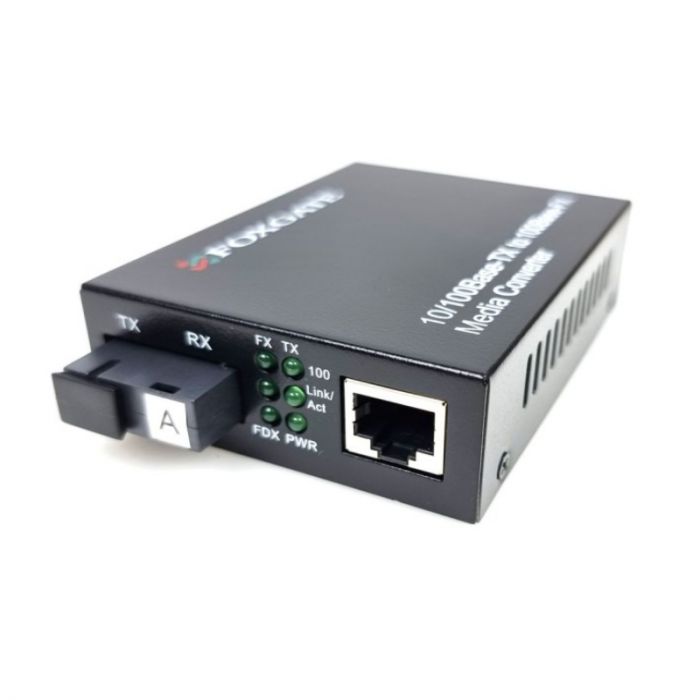 Медіаконвертер FoxGate EC-B-0,1-1SM-1310nm-20