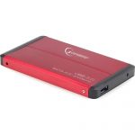 Зовнішня кишеня Gembird для підключення SATA HDD 2.5", USB 3.0, Red (EE2-U3S-2-R)