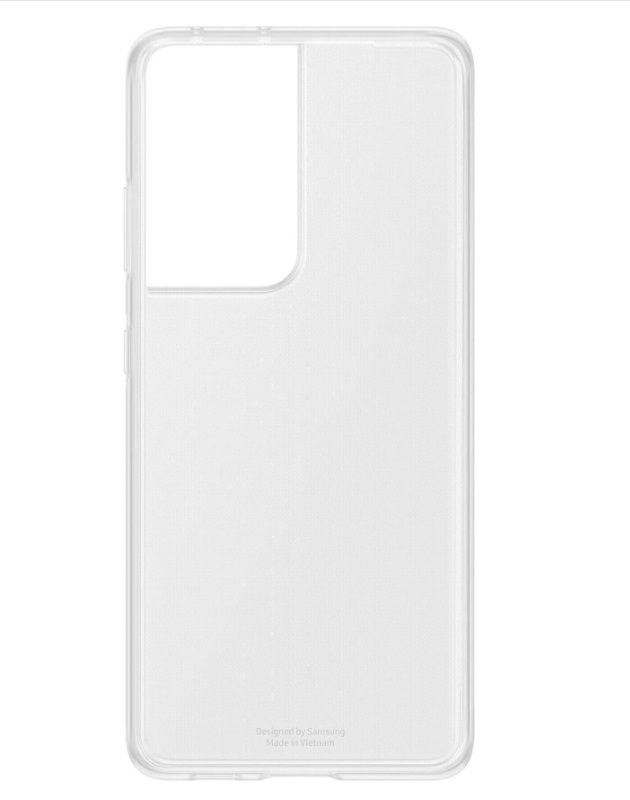 Чохол-накладка Samsung Clear Cover для Samsung Galaxy S21 Ultra SM-G998 Transparent (EF-QG998TTEGRU)