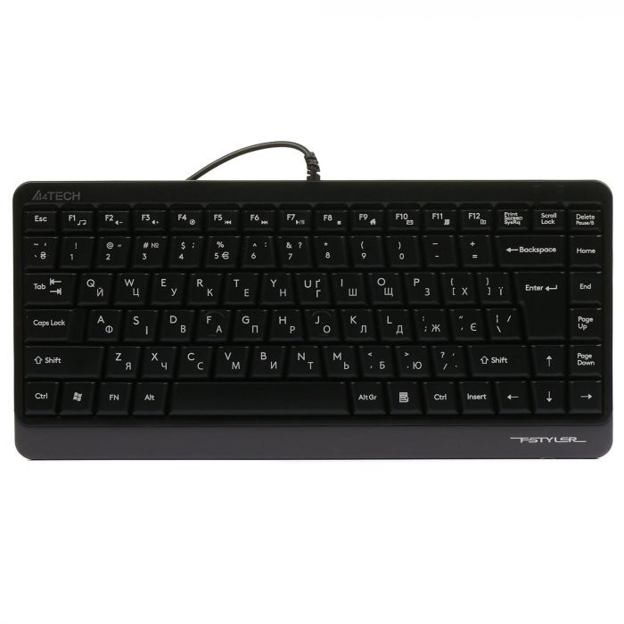Клавіатура A4Tech Fstyler FKS11 Grey