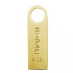 Флеш-накопичувач USB 4GB Hi-Rali Shuttle Series Gold (HI-4GBSHGD)