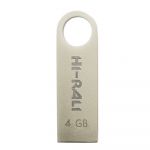 Флеш-накопичувач USB 4GB Hi-Rali Shuttle Series Silver (HI-4GBSHSL)