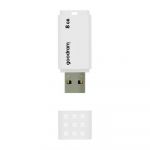 Флеш-накопичувач USB2.0  8GB Goodram UME2 White (UME2-0080W0R11)