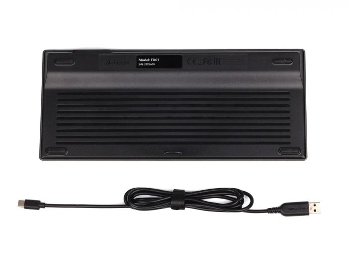 Клавіатура A4Tech Fstyler FX61 Grey
