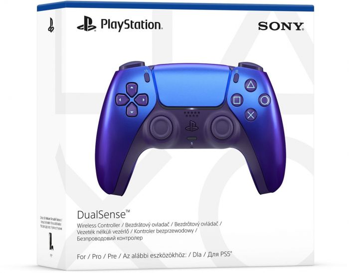 Геймпад бездротовий Sony PlayStation 5 DualSense Chrome Indigo (1000044476)