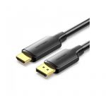 Кабель Vention DisplayPort - HDMI (M/M), 5 м, Black (HFOBJ)