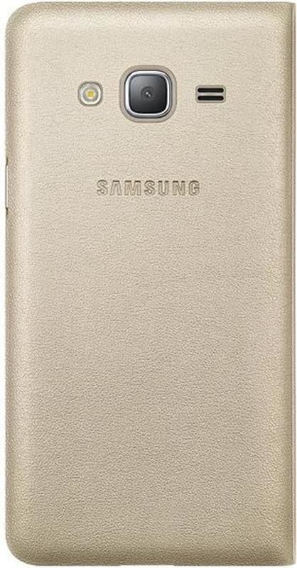 Чохол-книжка Samsung Flip Wallet для Samsung Galaxy J3 (2016) SM-J320 Gold (EF-WJ320PFEGRU)