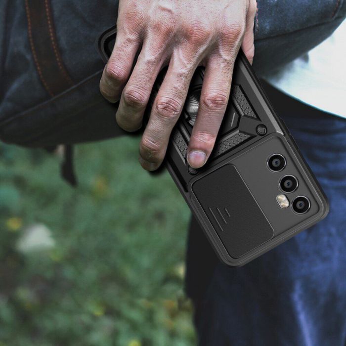 Чохол-накладка BeCover Military для Realme C65 Black (712180)