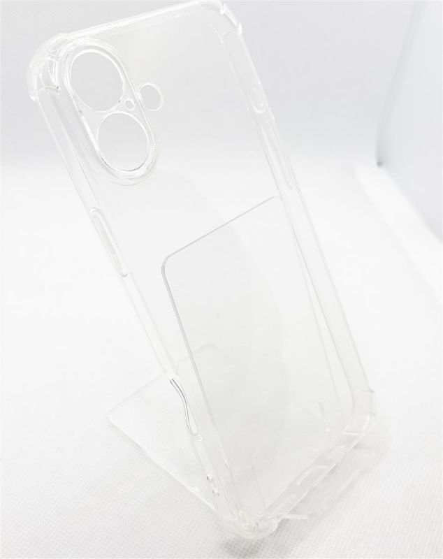 Чохол-накладка BeCover Anti-Shock для Apple iPhone 16 Plus Clear (712111)