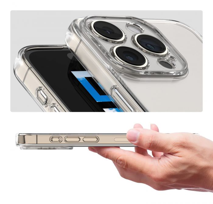 Чохол-накладка BeCover для Apple iPhone 16 Pro Max Transparancy (712281)