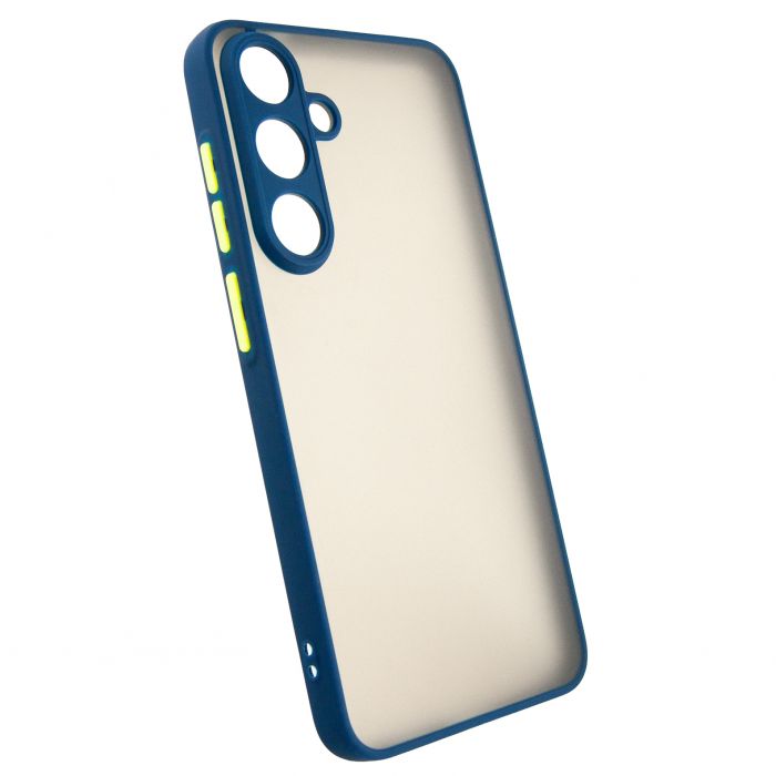 Чохол-накладка Dengos Matt для Samsung Galaxy S25+ SM-S936 Blue (DG-TPU-MATT-163)