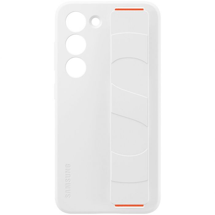 Чохол-накладка Samsung Silicone Grip Case для Samsung Galaxy S23 SM-S911 White (EF-GS911TWEGRU)