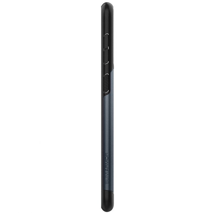 Чохол-накладка Spigen Slim Armor для Samsung Galaxy S21 SM-G991 Metal Slate (ACS02444)