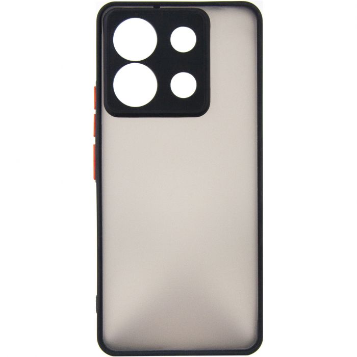 Чохол-накладка Dengos Matt для Xiaomi Redmi Note 13 Pro 5G Black (DG-TPU-MATT-142)