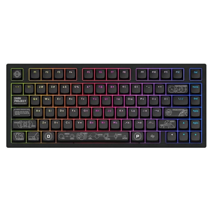 Клавіатура Dark Project ALU81 Terra Nova Black (DPKB_NOVA_81_ANSI_BLACK_UA)