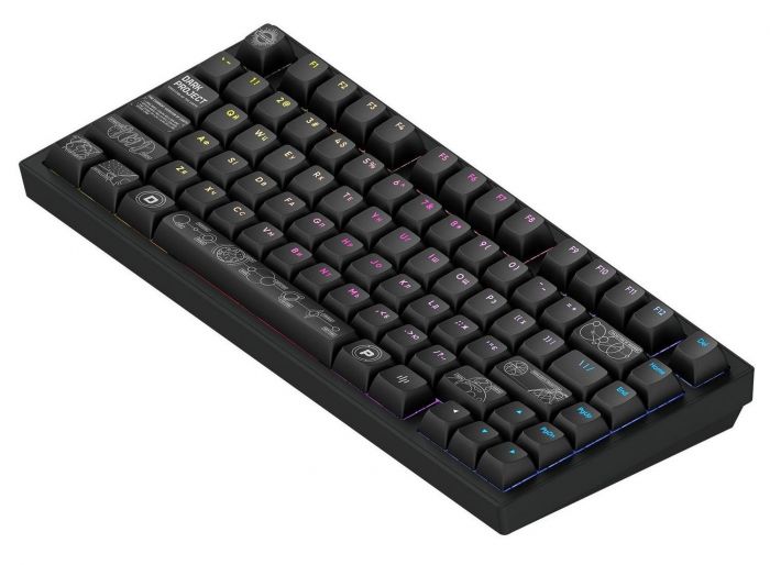 Клавіатура Dark Project ALU81 Terra Nova Black (DPKB_NOVA_81_ANSI_BLACK_UA)