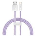 Кабель Baseus Dynamic USB - Lightning (M/M), 2.4A, 1 м Purple (CALD000405)