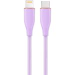 Кабель Cablexpert USB Type-C - Lightning (M/M), 2.25 A, 20 W, 1.5 м, Purple (CC-USB2S-CM8PM-1.5M-P)