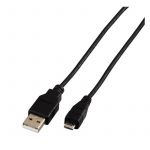 Кабель Hama USB - micro USB (M/M), 2 м, Black (00115536)