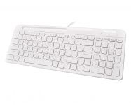 Клавiатура Maxxter KB-01W-UA White