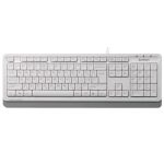 Клавіатура A4Tech FK10 Ukr White