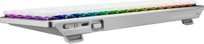 Клавіатура бездротова Asus ROG Falchion RGB WL BT White (90MP03EC-BKMA10)