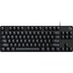 Клавiатура Logitech G413 TKL SE Corded Mechanical Gaming Keyboard Black (920-010446)