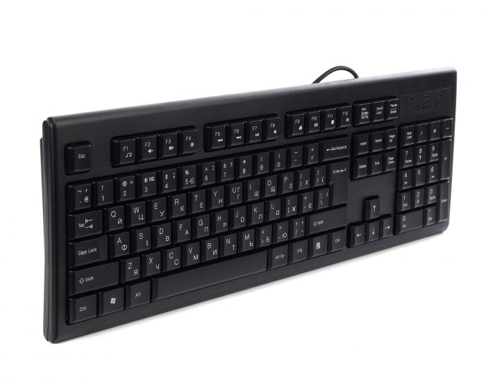 Клавiатура A4tech KR-83 Black