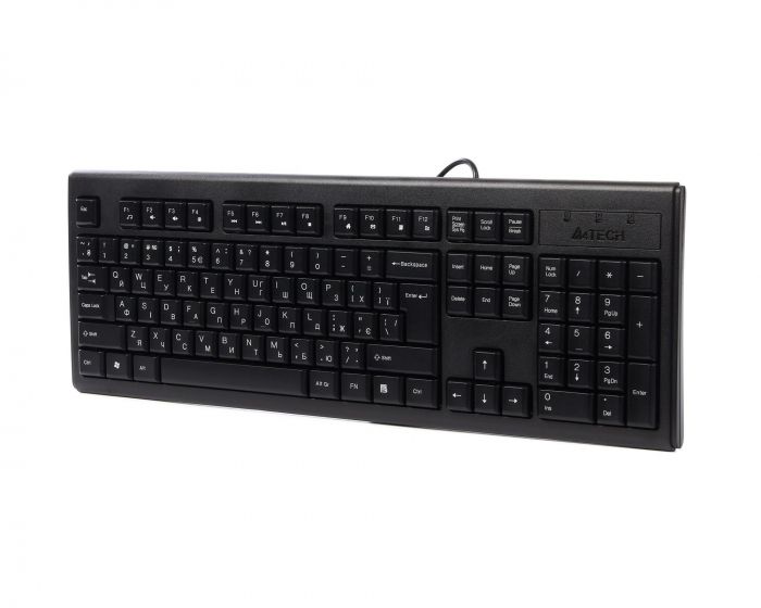 Клавiатура A4tech KR-83 Black