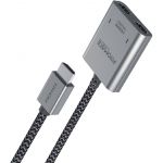 Адаптер Promate HDMI - 2xHDMI (M/F) 1 м Black (mediasplit-h2.black)