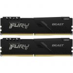 Модуль пам`ятi DDR4 2x16GB/3200 Kingston Fury Beast Black (KF432C16BB1K2/32)