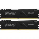 Модуль пам`ятi DDR4 2x32GB/3200 Kingston Fury Beast Black (KF432C16BBK2/64)