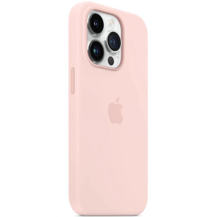 Чохол-накладка Apple Silicone Case with MagSafe для Apple iPhone 14 Pro Max Chalk Pink (MPTT3)