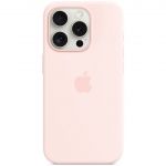 Чохол-накладка Apple Silicone Case with MagSafe для Apple iPhone 15 Pro Light Pink (MT1F3)