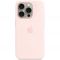 Чохол-накладка Apple Silicone Case with MagSafe для Apple iPhone 15 Pro Light Pink (MT1F3)