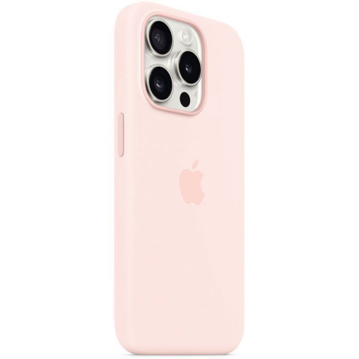 Чохол-накладка Apple Silicone Case with MagSafe для Apple iPhone 15 Pro Light Pink (MT1F3)
