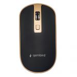 Миша бездротова Gembird MUSW-4B-06-BG Black/Gold