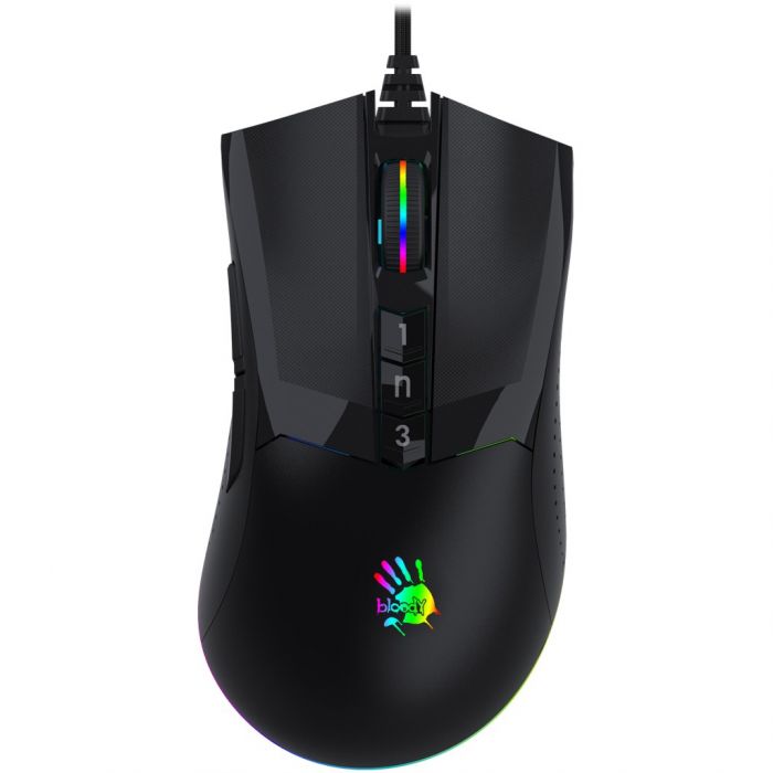 Миша Bloody W90 Pro Stone Black