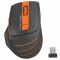 Миша бездротова A4Tech FG30S Orange/Black USB