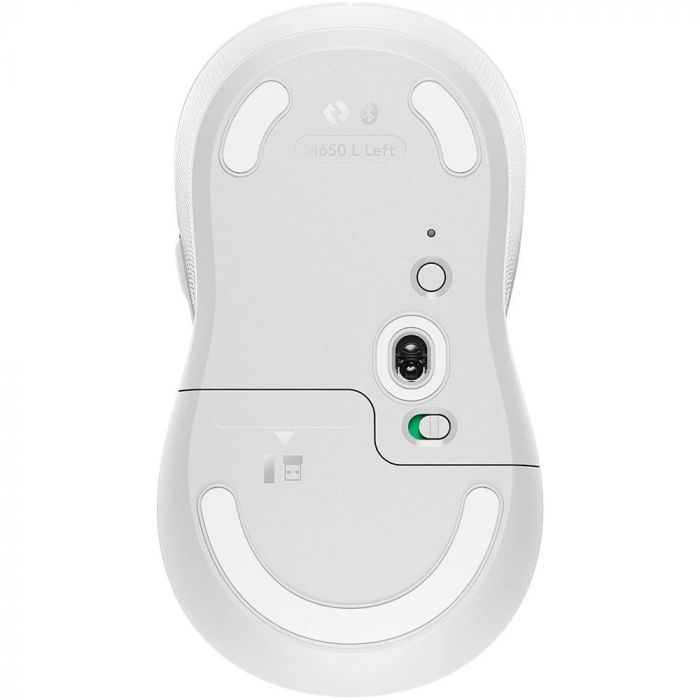 Миша бездротова Logitech Signature M650 L Left Off-White (910-006240)