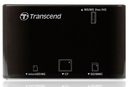 Кардрідер USB2.0 Transcend RDP8 Black (TS-RDP8K)