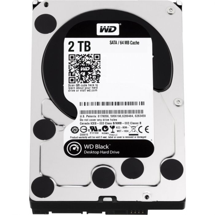 Накопичувач HDD 2.0TB WD 7200rpm 64MB (WD2003FZEX) Refurbished