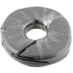 Телефонний кабель Atcom 100 м. CCS, 26AWG, 4 жили, чорний