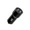Автомобільний зарядний пристрій XO TZ09 (2USB, 2.4A) Black (6920680873487) + кабель microUSB